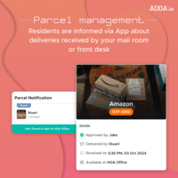 Screenshot of ADDA Gatekeeper Parcel Management