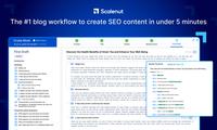 Screenshot of A blog workflow to create SEO content in under 5 minutes