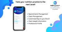Screenshot of Our mobile application benefits your nutrition practice by ensuring a smoother nutrition practice even on the go!