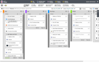 Screenshot of Kanban pipeline view presents the entire release, with all stages and tasks, for easy editing and full visibility.
