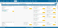 Screenshot of Agile sprint board