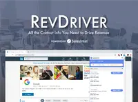 Screenshot of SalesIntel's Chrome extension, RevDriver, gives access to all 4.5 million contacts, with human-verified contact data right from SalesIntel to reach them directly.