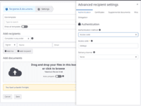 Screenshot of Multiple authentication methods with secure user provisioning