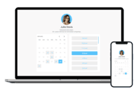 Screenshot of Schedule appointments and organize team meetings with ease on any device.
