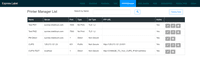 Screenshot of Print Manager Dashboard