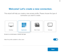 Screenshot of Delivers Desktops, Apps, Files, Folders and Terminals.
