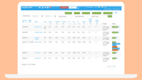 Screenshot of integrated billing software