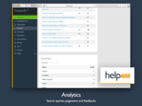 Screenshot of Reports and popular search queries available