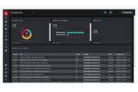Screenshot of End-to-end visibility - Executive level dashboards, detailed cases and detection and response playbooks deliver complete visibility into your security posture at all times.