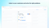 Screenshot of Listen to your customers and solve the right problems