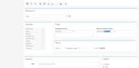 Screenshot of Application Builder Page
