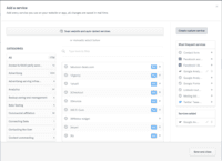Screenshot of Privacy and Cookie Policy configurator