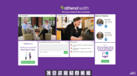 Screenshot of Atheanhealth broadcasts an authentic conversation with industry thought leaders to its audience.