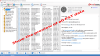 Screenshot of preview-of-pst-file