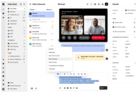 Screenshot of Omnichannel inbox - AI-enhanced to increase productivity.