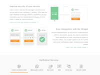 Screenshot of Authentication Platform