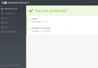 Screenshot of ESET Endpoint Security (Win)