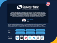 Screenshot of SunWest is a Luby client for over 5 years now, in the staff aug services.