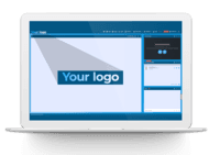 Screenshot of LiveWebinar branding
