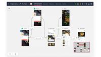 Screenshot of Your Storyboard, where you can plan, comment and interact from above
