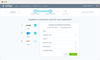 Screenshot of Integrator.io: Establishes a Connection Record