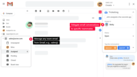 Screenshot of Use shared inbox that work together on email