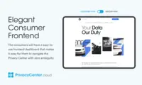 Screenshot of Consumer Frontend