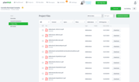Screenshot of Subcontractor - Project Details Files